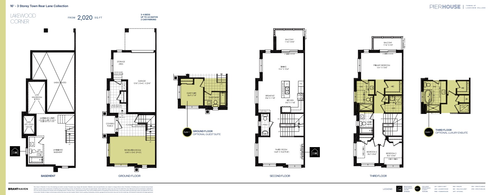 Exclusive Floor Plans